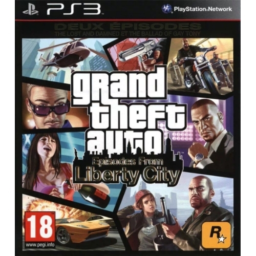 GTA 4 : Episodes from Liberty City AVEC NOTICE PS3