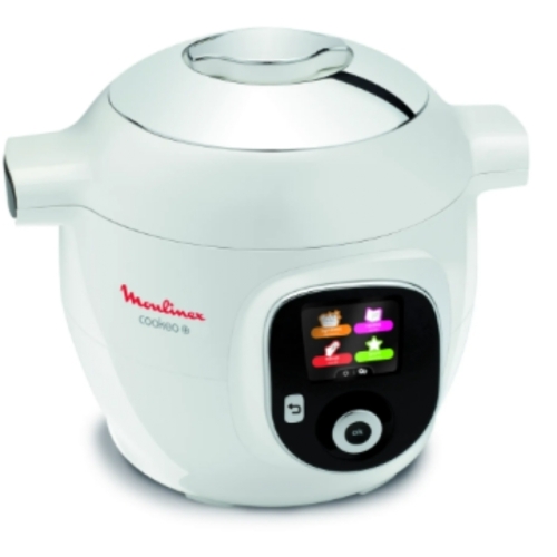 MULTICUISEUR COOKEO BLANC 150 RECETTES CE851110 6L