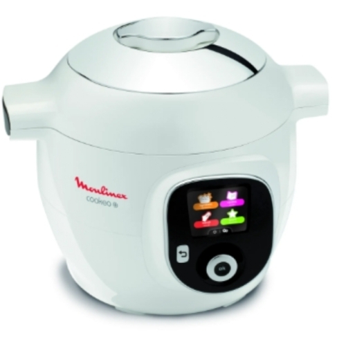 MULTICUISEUR COOKEO BLANC 150 RECETTES CE851110 6L
