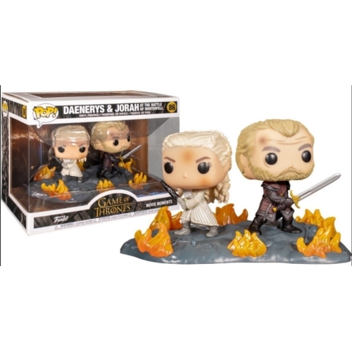 Figurine - Pop! Game of Thrones - Daenerys & Jorah - N° 86 - Funko