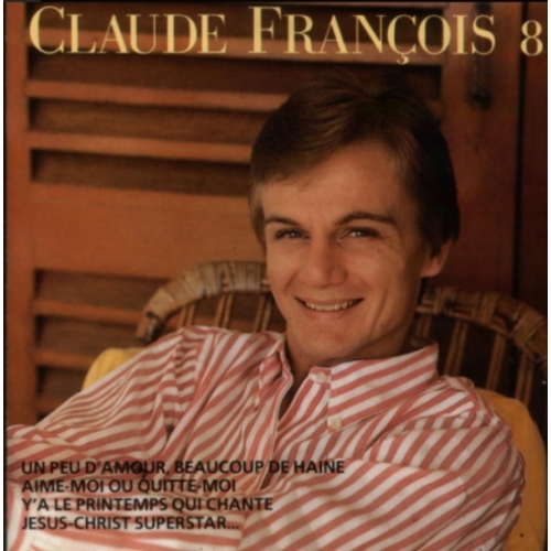 Claude François – Claude François 8, 10 Ans de Chansons 1962-1972 cd 