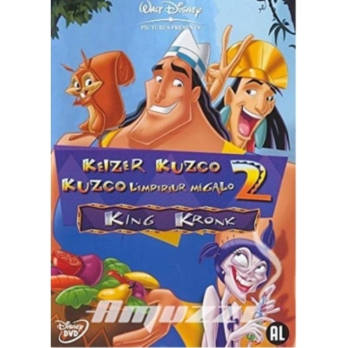 kuzco l'empereur megalo 2 dvd 