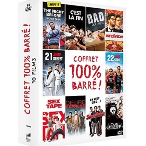 Coffret 100% barré-10 Films