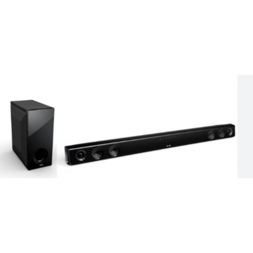 BARRE DE SON LG NB300 300W AVEC CAISSON DE BASSE BLUETOOTH/USB/OPTICALMANQUE CACHE PILE TELECOMMANDE