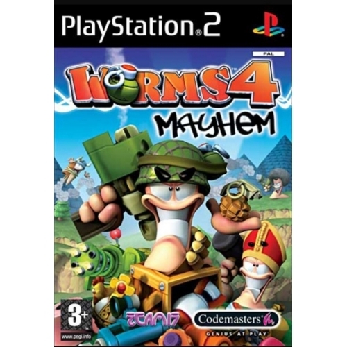 WORMS 4 MAYHEM SANS NOTICE PS2