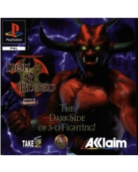 Iron & Blood: Warriors of Ravenloft PS1 SANS NOTICE 