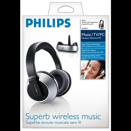 CASQUE TELEVISION SANS FIL PHILIPS SHC8525