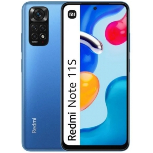 REDMI NOTE 11S 64GO BLEU RAM:6GO 108MPX DEBLOQUE PLAY STORE 