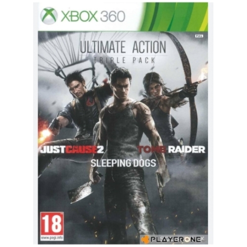 Ultimate Action Triple Pack Xbox 360 SANS NOTICE