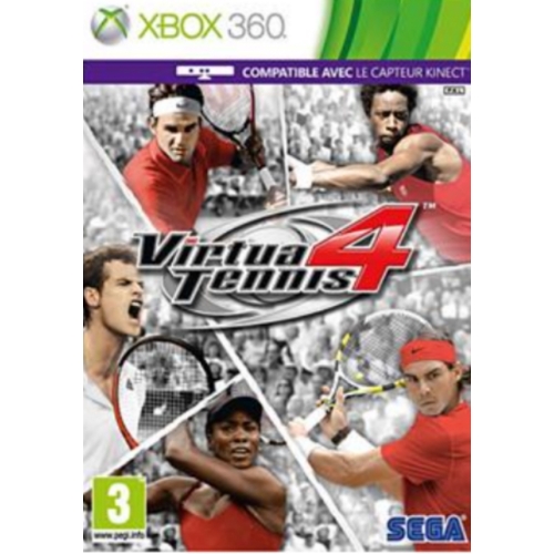 Virtua Tennis 4 xbox 360 avec notice
