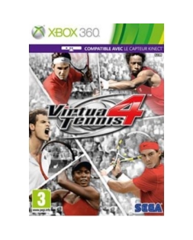 Virtua Tennis 4 xbox 360 avec notice