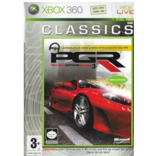 Project Gotham Racing 3 Classics | Xbox 360 avec notice 