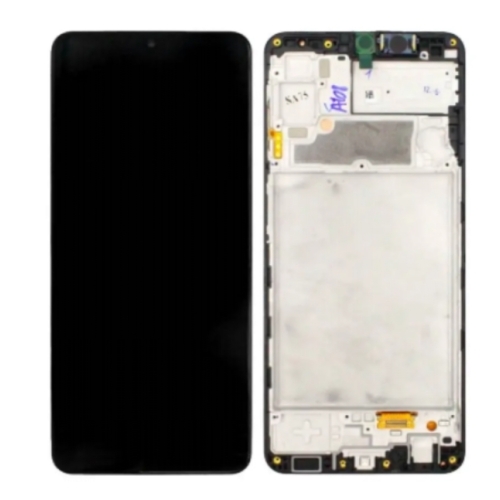 REMPLACEMENT Ecran Tactile COMPATIBLE avec Châssis Samsung Galaxy A22 4G A225 Noir