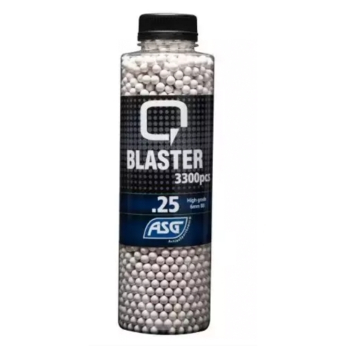 Q Blaster Billes 0.25g (x 3300) Bouteille