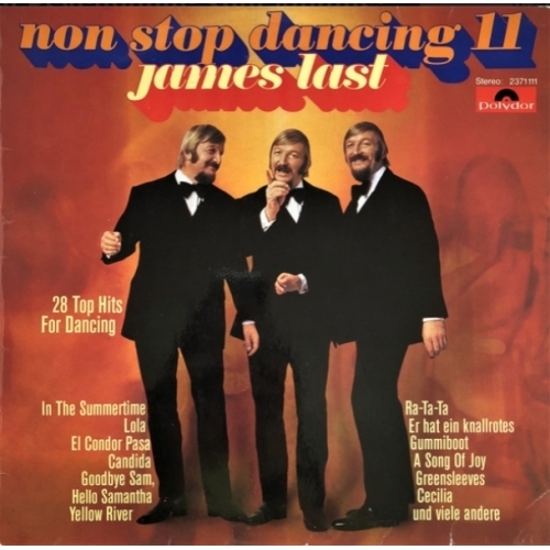 James Last – Non Stop Dancing 11 28 Top Hits For Dancing VINYLE 33T 