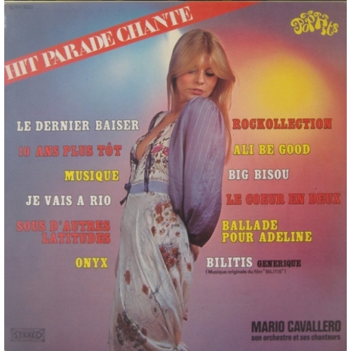 Mario Cavallero Hit Parade Chante - Pop Hits - Vol. 33 VINYLE 33T 