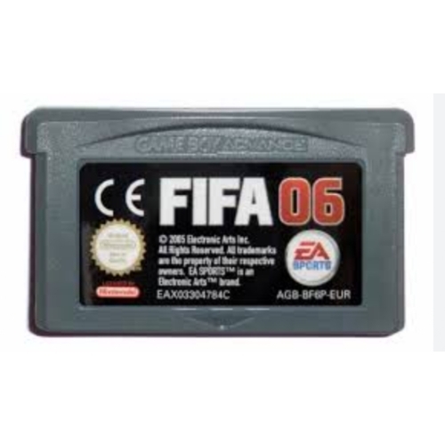 FIFA 06 GAME BOY ADVANCE LOOSE 