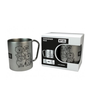 BT21 - Mug carabiner - Empiler - avec boîte 