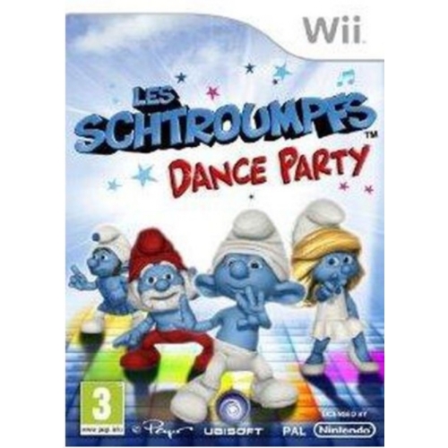 Les Schtroumpfs Dance Party WII avec notice 