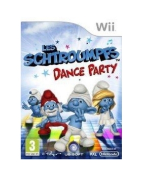 Les Schtroumpfs Dance Party WII avec notice 
