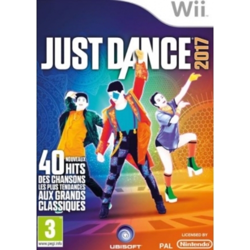JEU WII JUST DANCE 2017 avec notice