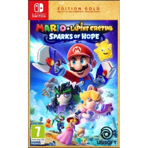Mario + Les Lapins Cretins Sparks Of Hope Gold Edition Switch