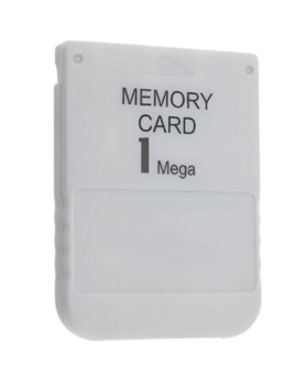 CARTE MEMOIRE COMPATIBLE PS1 1MEGA(15 blocks)