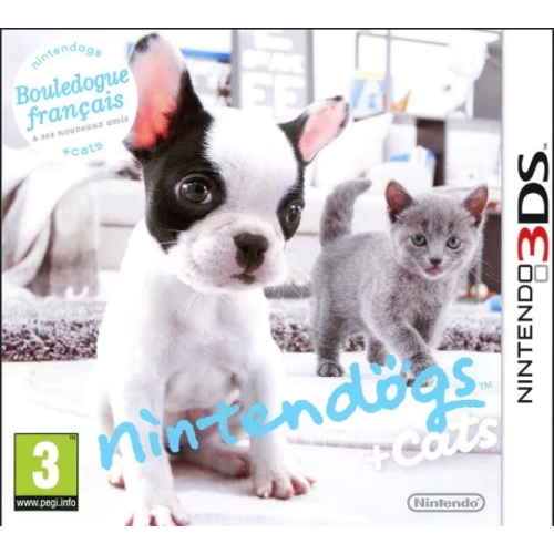 Nintendogs + Cats Bouledogue Français & ses Nouveaux Amis 3DS  