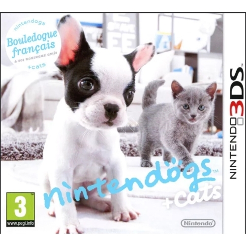 Nintendogs + Cats Bouledogue Français & ses Nouveaux Amis 3DS  