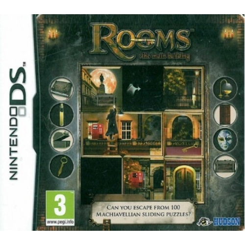 CHAMBRES : LE BÂTIMENT PRINCIPAL - JEU D'AVENTURE - NINTENDO DS AVEC NOTICE ( import) 