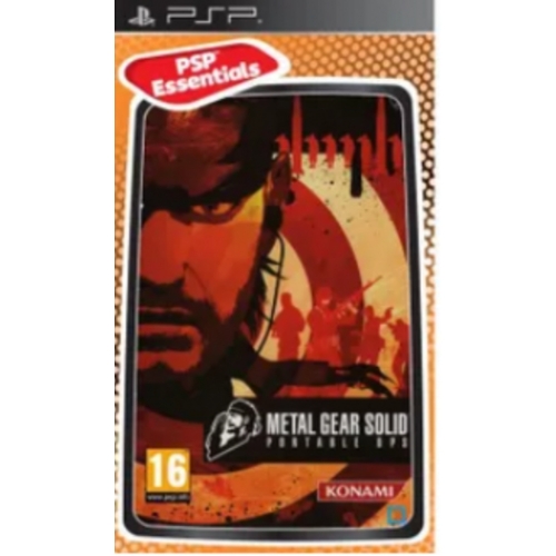 Metal Gear Solid : Portable OPS Essentials sans notice PSP