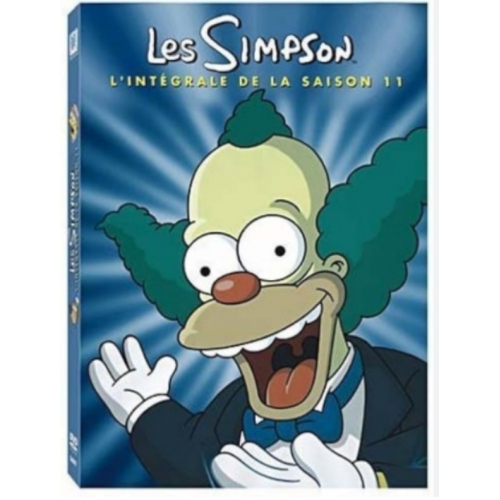 Les Simpson l'intégrale de la saison 11 DVD