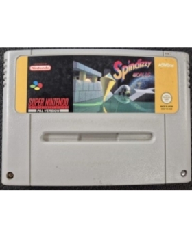 Spindizzy WORLDS SUPER NINTENDO EN LOOSE 