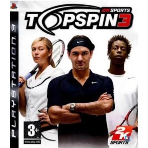 Top Spin 3 PS3 AVEC NOTICE 