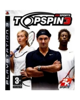 Top Spin 3 PS3 AVEC NOTICE 