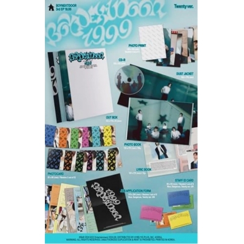 BOYNEXTDOOR - 19.99 CD + LIVRE