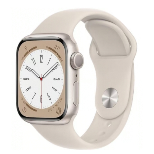 APPLE WATCH SERIE 8 41MM STAR ALU BATTERIE:89%