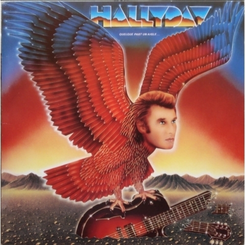Hallyday – Quelque Part Un Aigle... VINYLE 33T