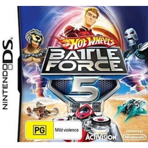 Hot Wheels: battle force 5 DS AVEC NOTICE 