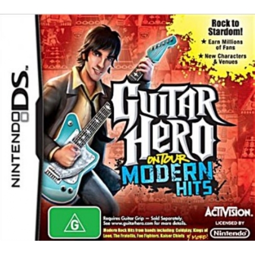 Guitar Hero On Tour Modern Hits DS AVEC NOTICE 