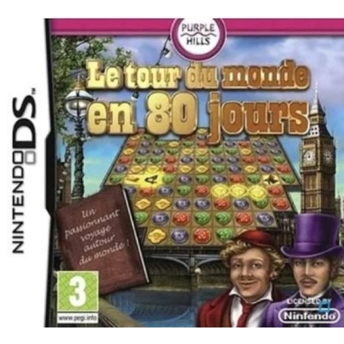 le tour du monde en 80 jours DS AVEC NOTICE 