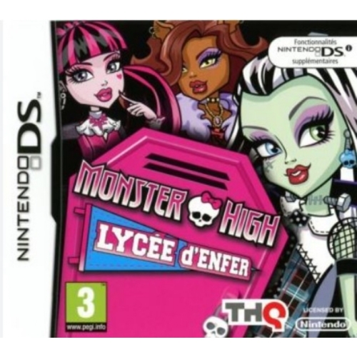Monster High : Lycée d'enfer DS AVEC NOTICE 