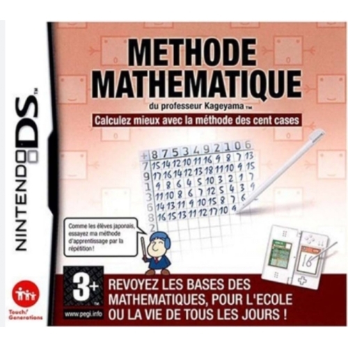 Methode Mathematique Du Pr Kageyama DS avec notice 