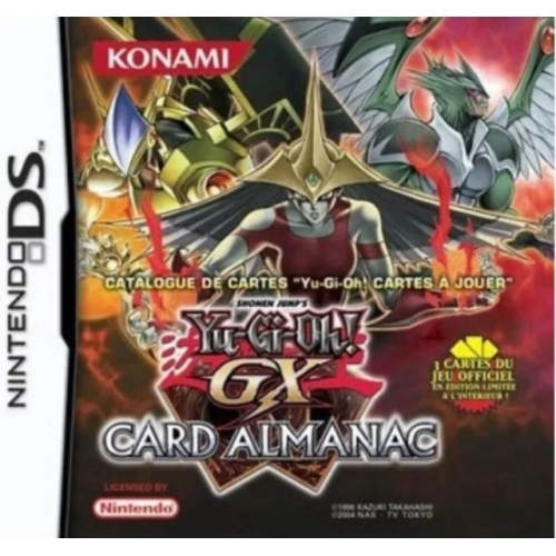 Yu-gi-oh! GX Card Almanac DS avec notice 