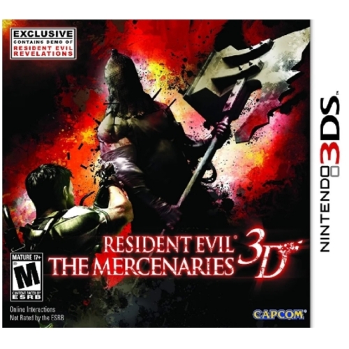 Jeu 3ds Resident Evil The Mercenaries 3d 