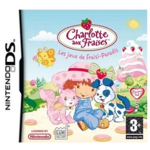  Charlotte aux Fraises:Les Jeux de Fraisy-Paradis DS AVEC NOTICE 