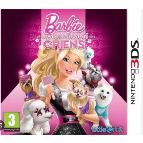 BARBIE ET LE SALON DE BEAUTE DES CHIENS 3DS 