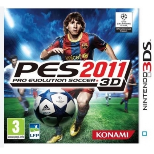PES 2011 PRO EVOLUTION SOCCER 3D 3DS 