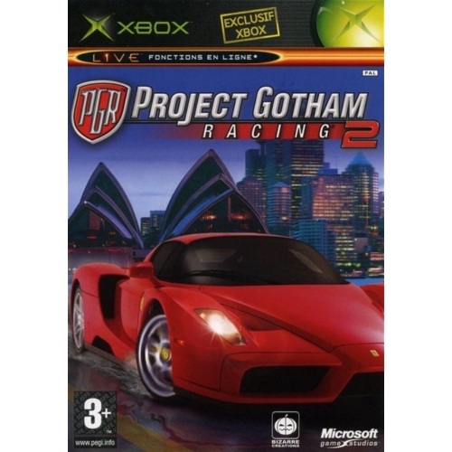 PROJECT GHOTHAM RACING 2 XBOX AVEC NOTICE 