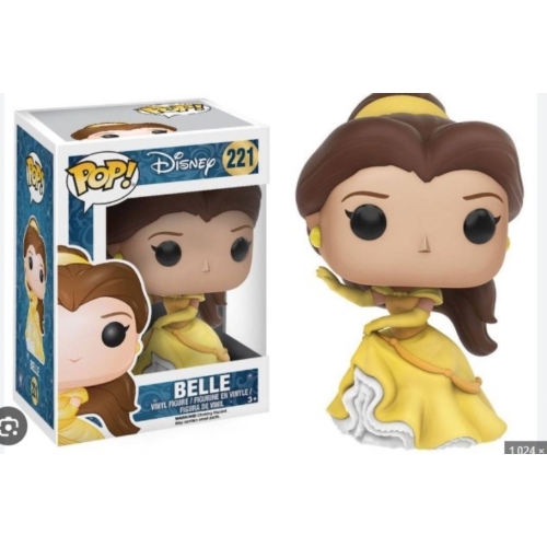 POP La Belle et la Bête - Figurine POP 221 Belle (Gown) 9 cm EN BOITE 